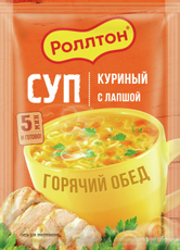 Суп Роллтон куриный с лапшой, 21г