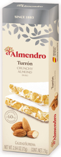 Туррон El Almendro Crunchy Хрустящий миндальный, 75г