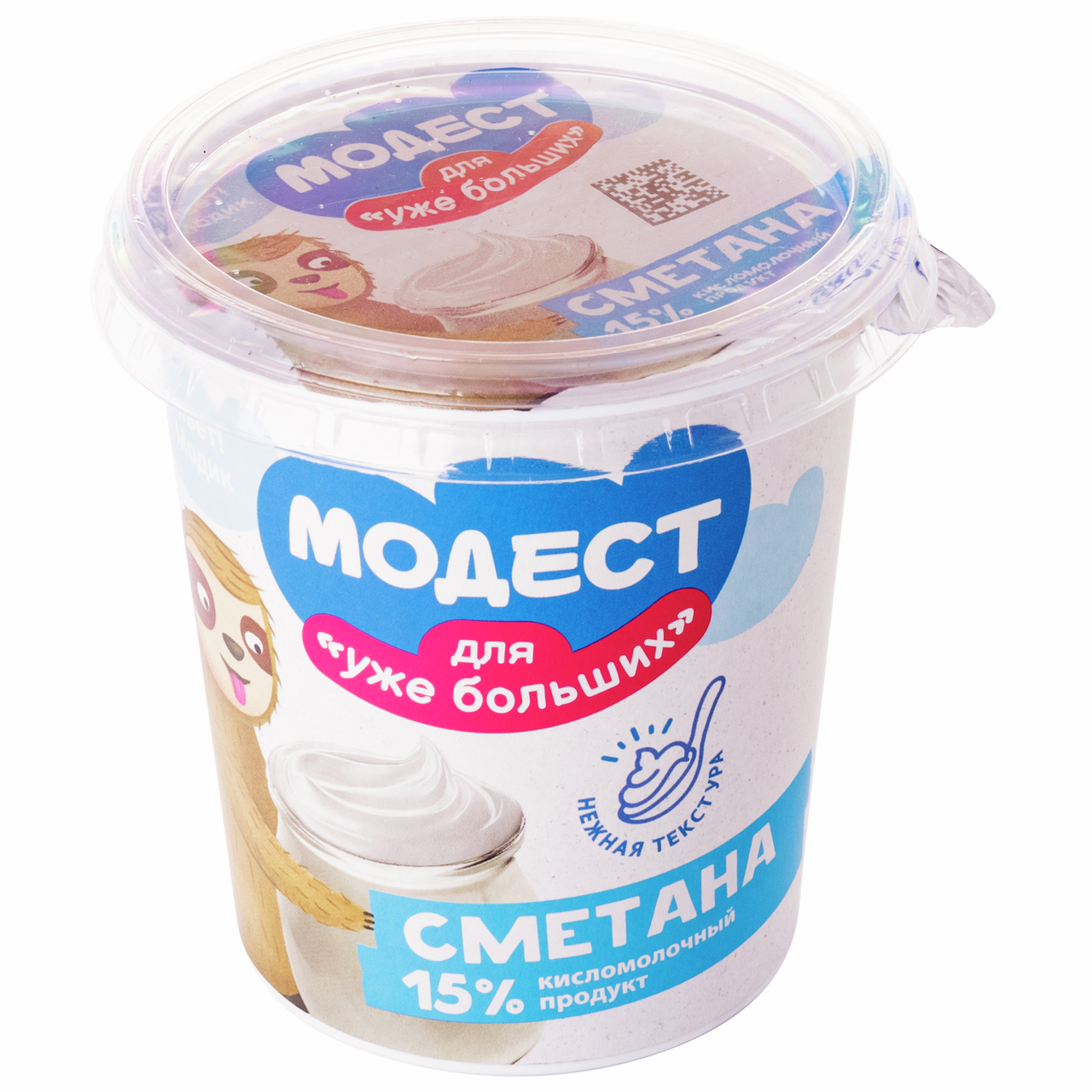 Сметана Модест 15%, 320г