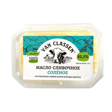 Масло сливочное Van Classen Традиционное ГОСТ 82.5%, 180г