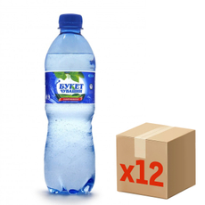 Вода Букет Чувашии питьевая газированная, 500мл x 12 шт