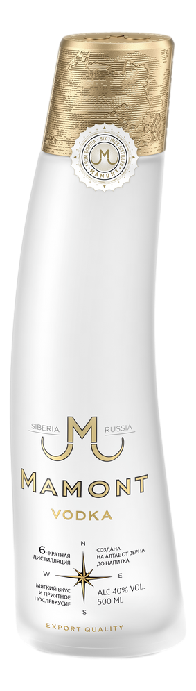 Изображение товара Водка Mamont 0.5л