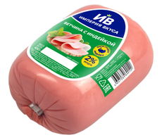 Ветчина с индейкой Империя вкуса вареная, 400г