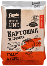 Чипсы Bruto томат и укроп, 120г