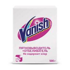 Пятновыводитель и отбеливатель Vanish порошкообразный, 500г
