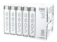 Вода Voss минеральная негазированная, 375мл x 24 шт