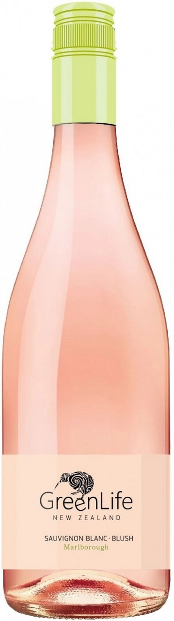Изображение товара Вино GreenLife Sauvignon Blanc Blush розовое сухое, 0.75л