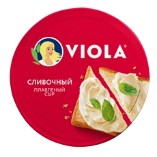 Сыр плавленый Viola сливочный 16 порций 45%, 260г