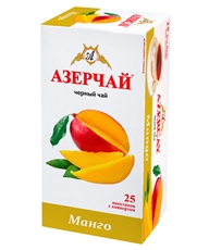 Чай черный Азерчай Манго байховый (1.8г x 25шт), 45г