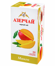 Чай черный Азерчай Манго байховый (1.8г x 25шт), 45г