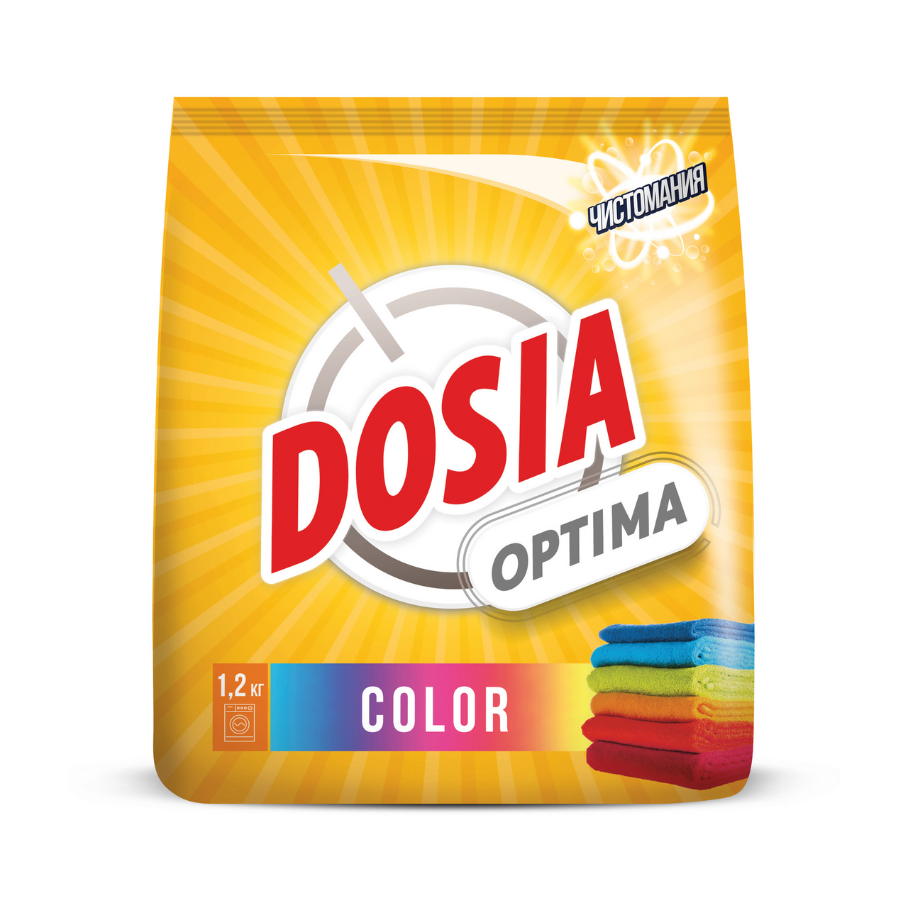 Изображение товара Стиральный порошок Dosia Optima Color, 1.2кг
