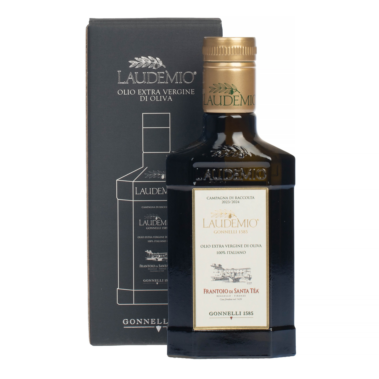 Изображение товара Масло оливковое Frantoio di Santa Tea Laudemio Extra Virgin нерафинированное, 250мл