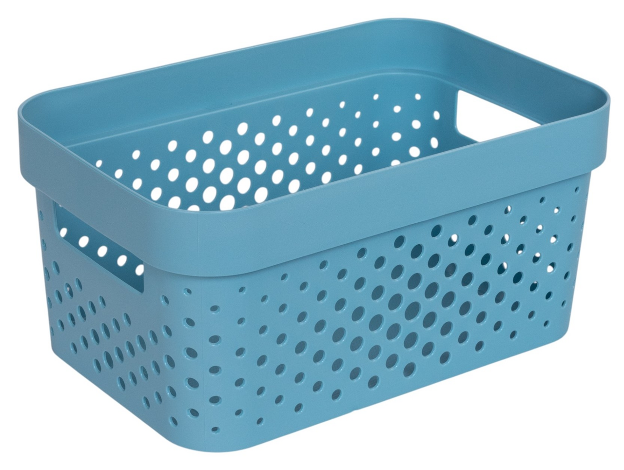 Корзина для хранения Curver Infinity тюркуаз 4.5л, 26 x 17.5 x 12.3см