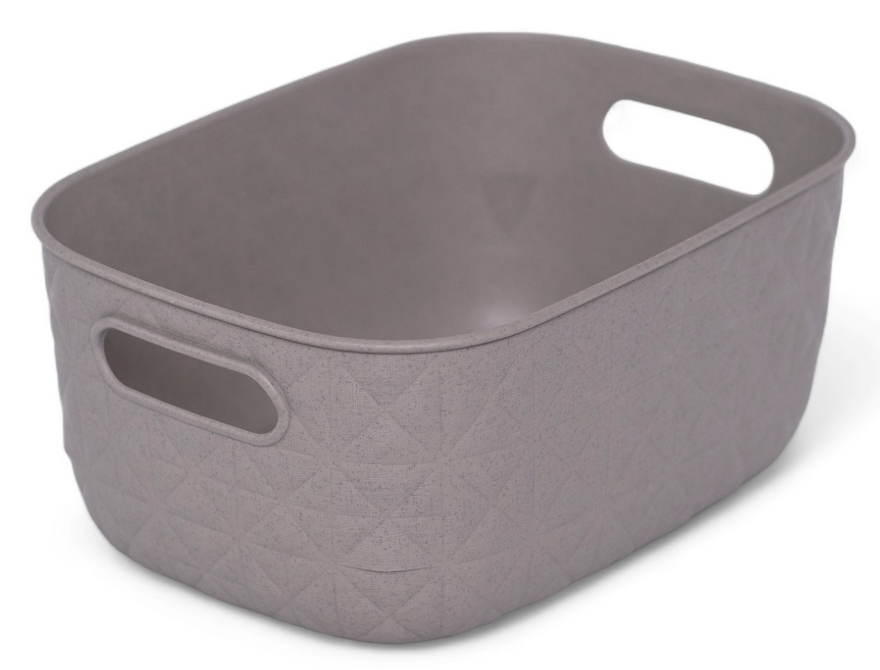 Корзина для хранения Curver Softex S серая 4л, 26.5 x 19.1 x 11см