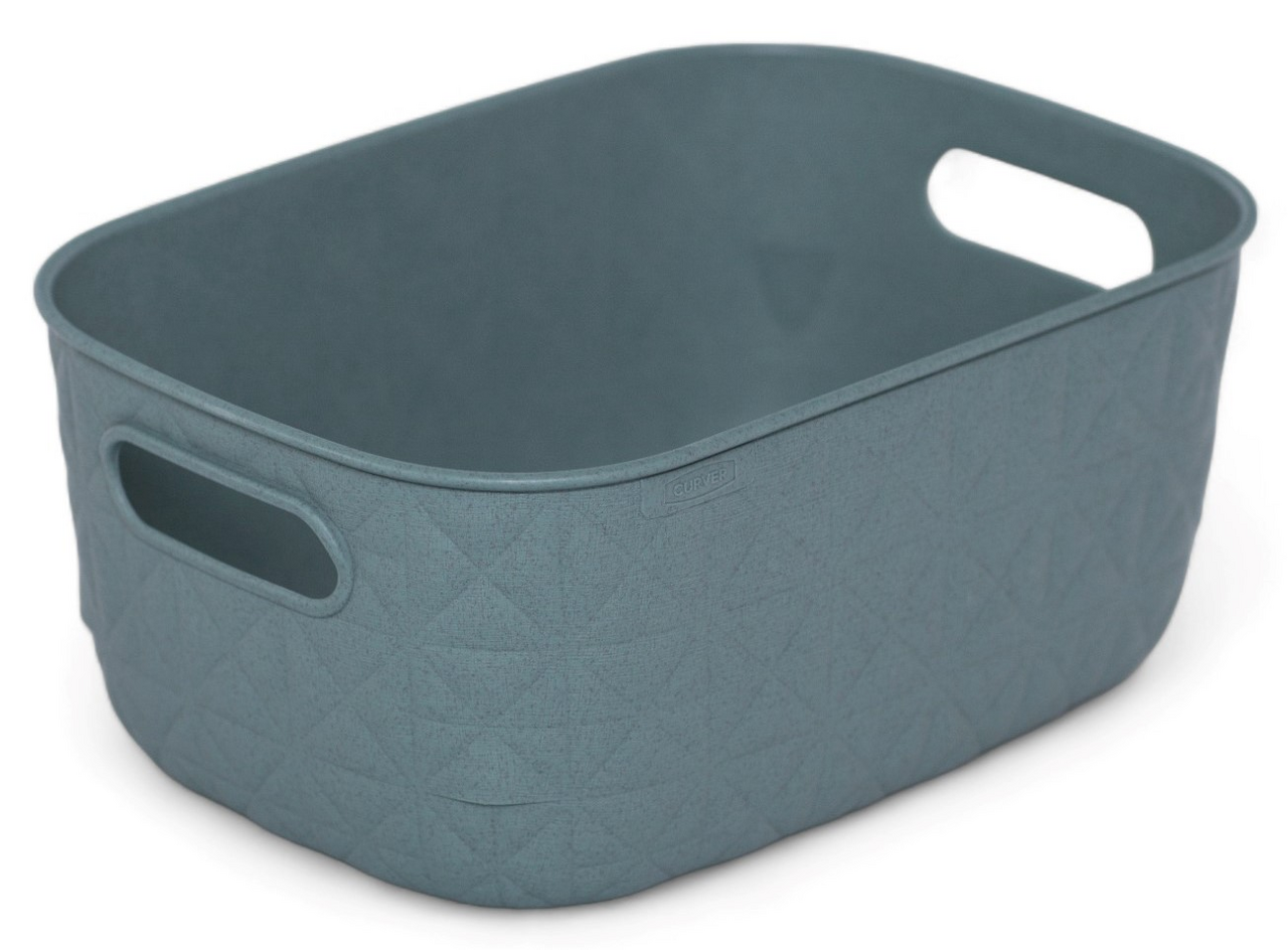 Корзина для хранения Curver Softex S голубая 4л, 26.5 x 19.1 x 11см