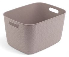 Корзина для хранения Curver Softex L серая 19л, 37.7 x 29.2 x 22.1см