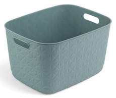 Корзина для хранения Curver Softex L голубая 19л, 37.7 x 29.2 x 22.1см