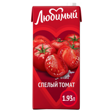 Нектар Любимый Томат с морской солью, 1.93л