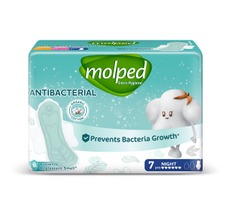 Прокладки Molped антибактериальные ночные, 7шт
