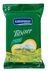 Сыр Киприно Тильзитер кусок 50%, 200г