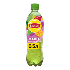 Холодный чай Lipton зеленый со вкусом манго, 500мл