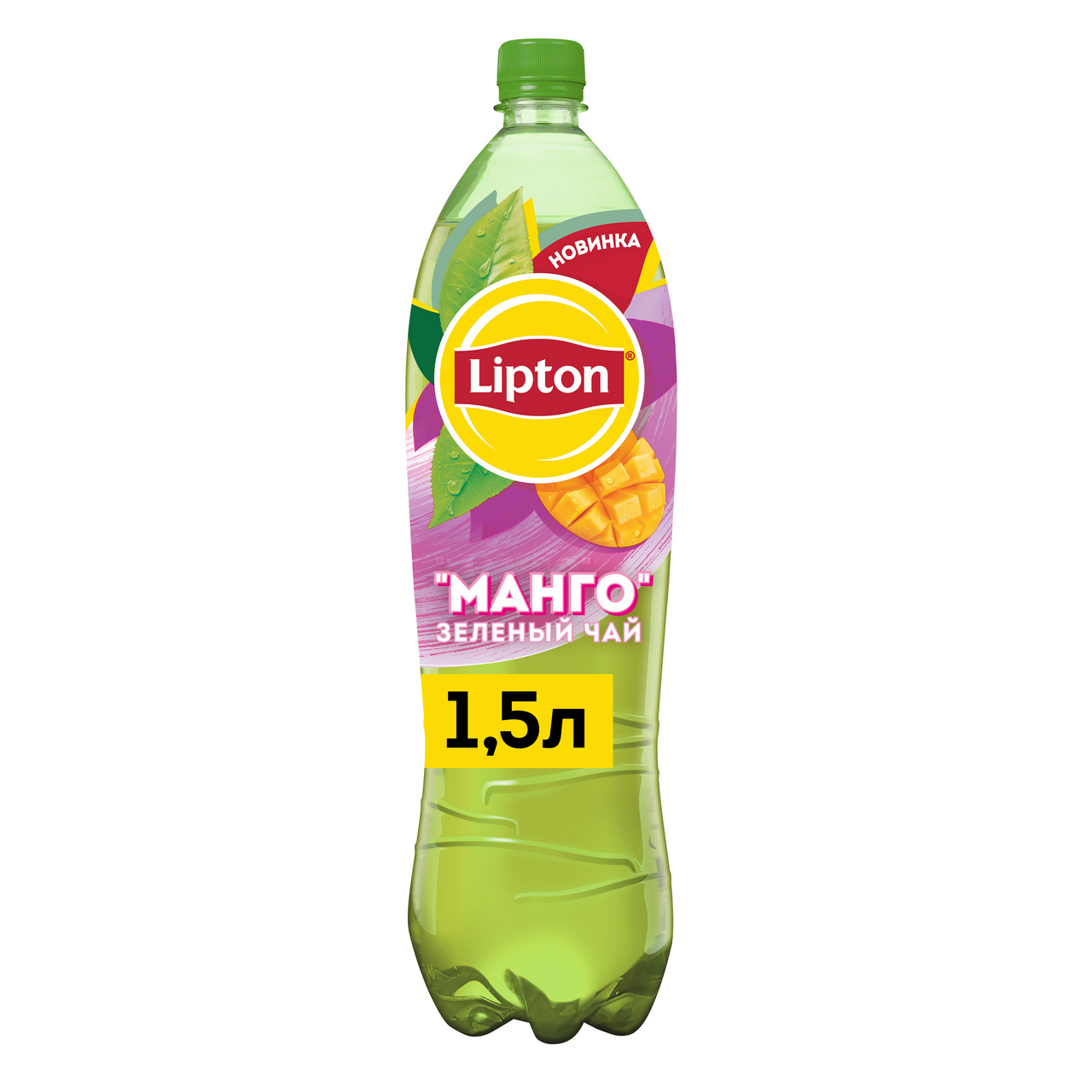 Чай зеленый Lipton Манго холодный, 1.5л купить с доставкой на дом, цены в  интернет-магазине