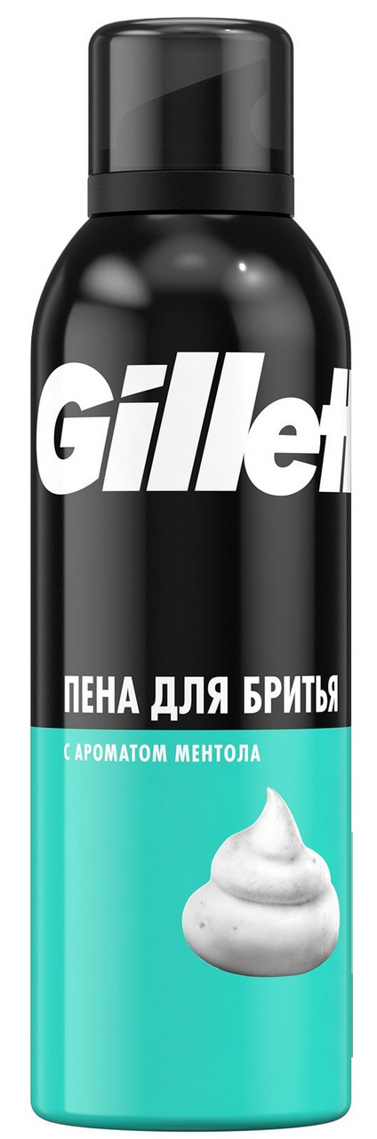 Изображение товара Пена для бритья Gillette Ментол, 200мл