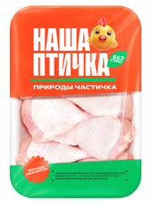 Голень цыпленка-бройлера Наша птичка охлажденная, ~1.2кг