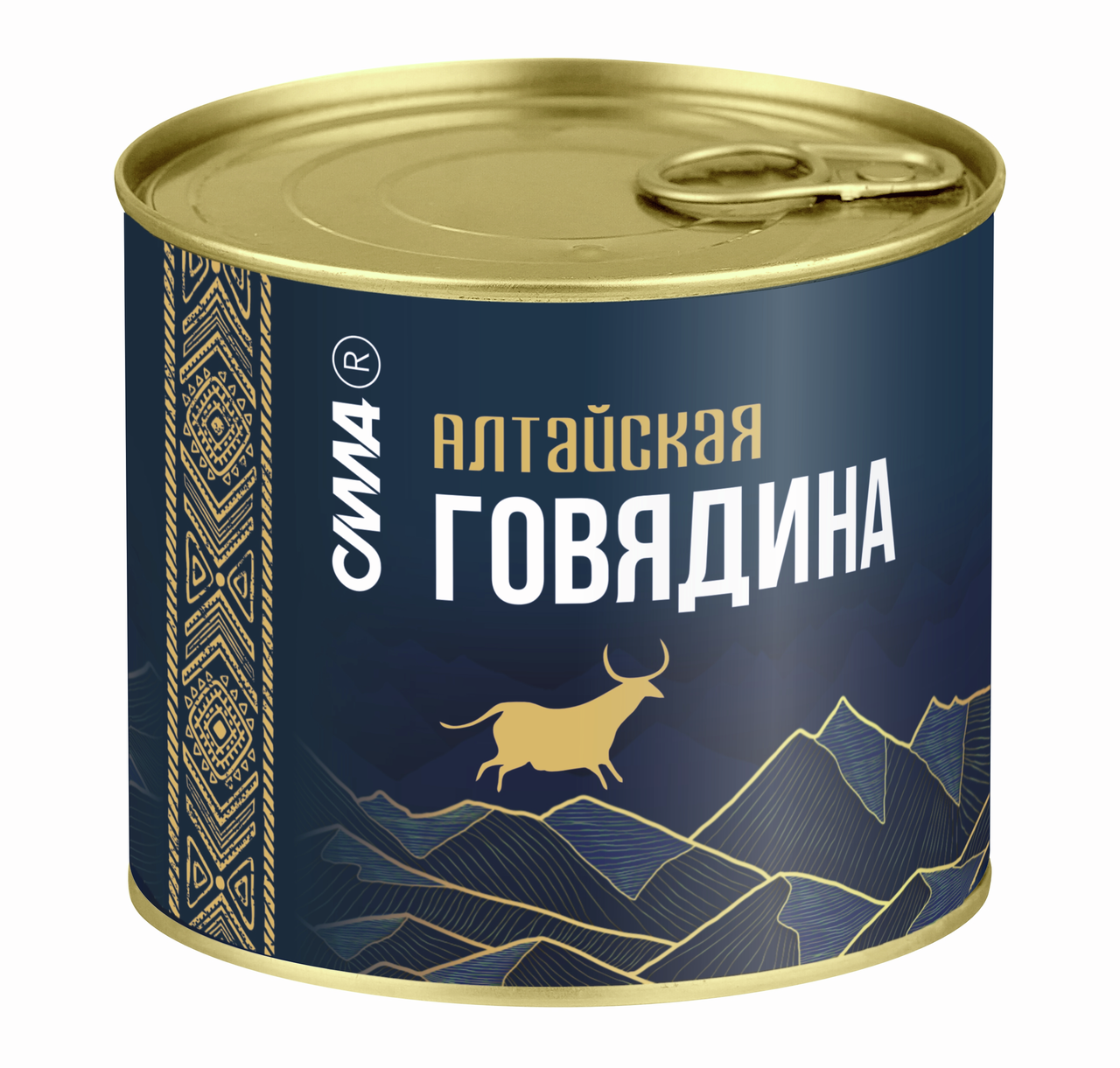 Говядина тушеная Сила Алтайская, 525г