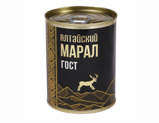 Оленина тушеная Сила Алтайский Марал высший сорт ГОСТ, 338г