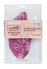 Стейк из говядины Мираторг Фермерский бычок Классик охлажденный, 340г