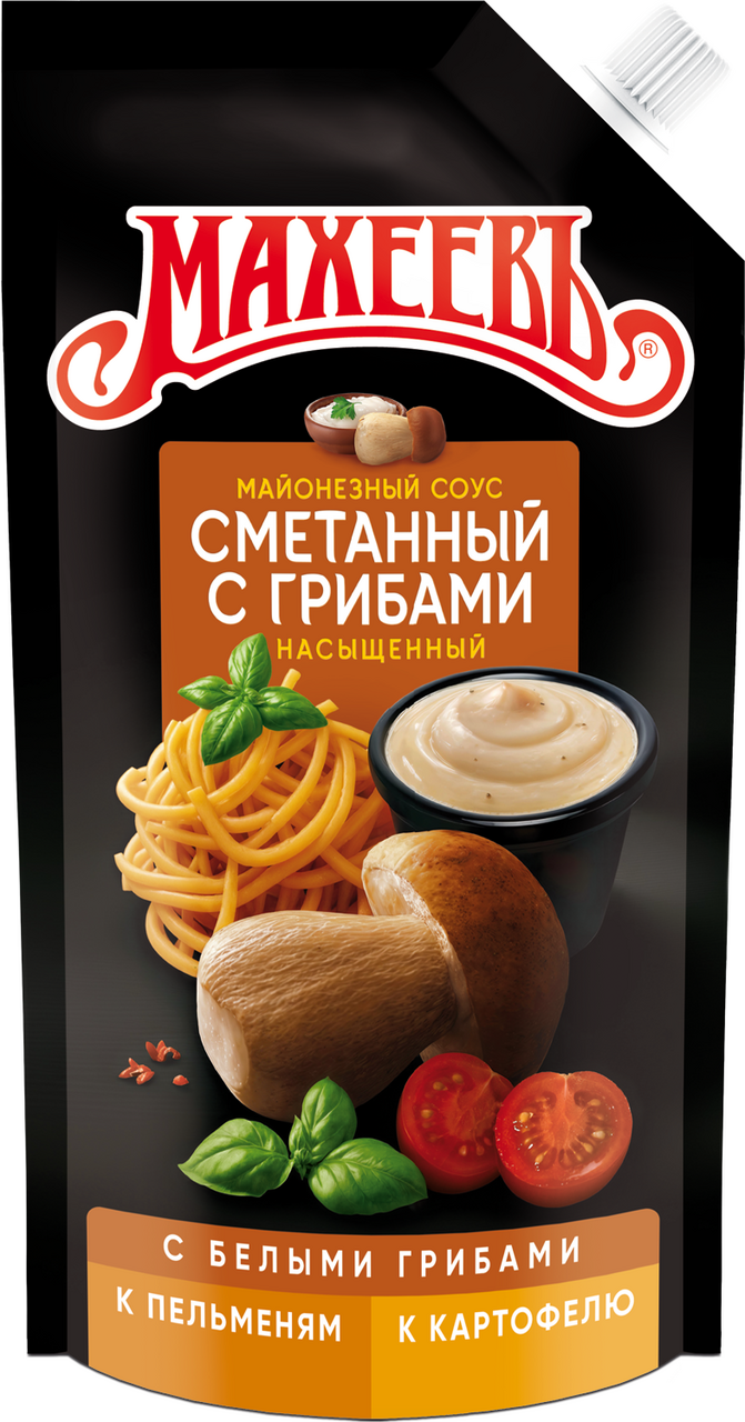 Соус Махеевъ Сметанный с грибами, 200г