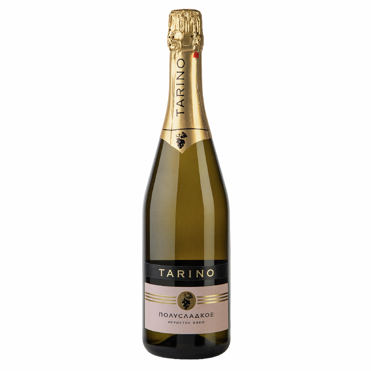 Вино игристое Tarino белое полусладкое, 0.75л
