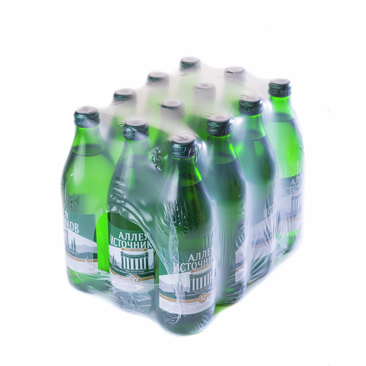 0,5Л ВОДА МИН АЛЛЕЯ ИСТОЧНИКОВ №17 ГАЗ СТ