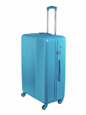 Чемодан Sirocco Sunstone бирюзовый в полоску L ABS, 51 х 29 х 75.5см