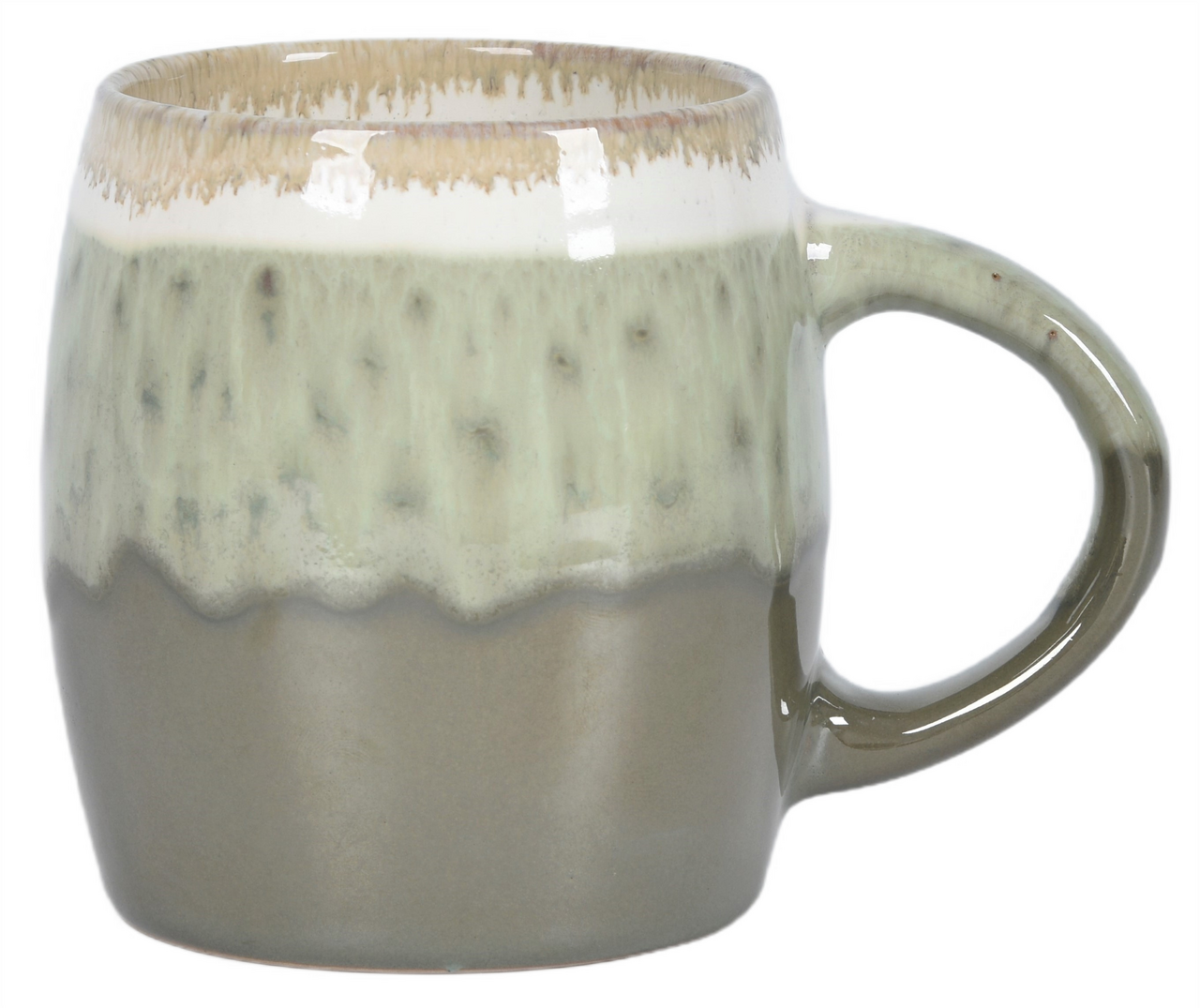 Изображение товара Кружка Абстракция 450 мл каменная керамика цветная