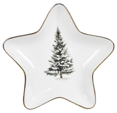 Блюдо Winter звезда, 18см
