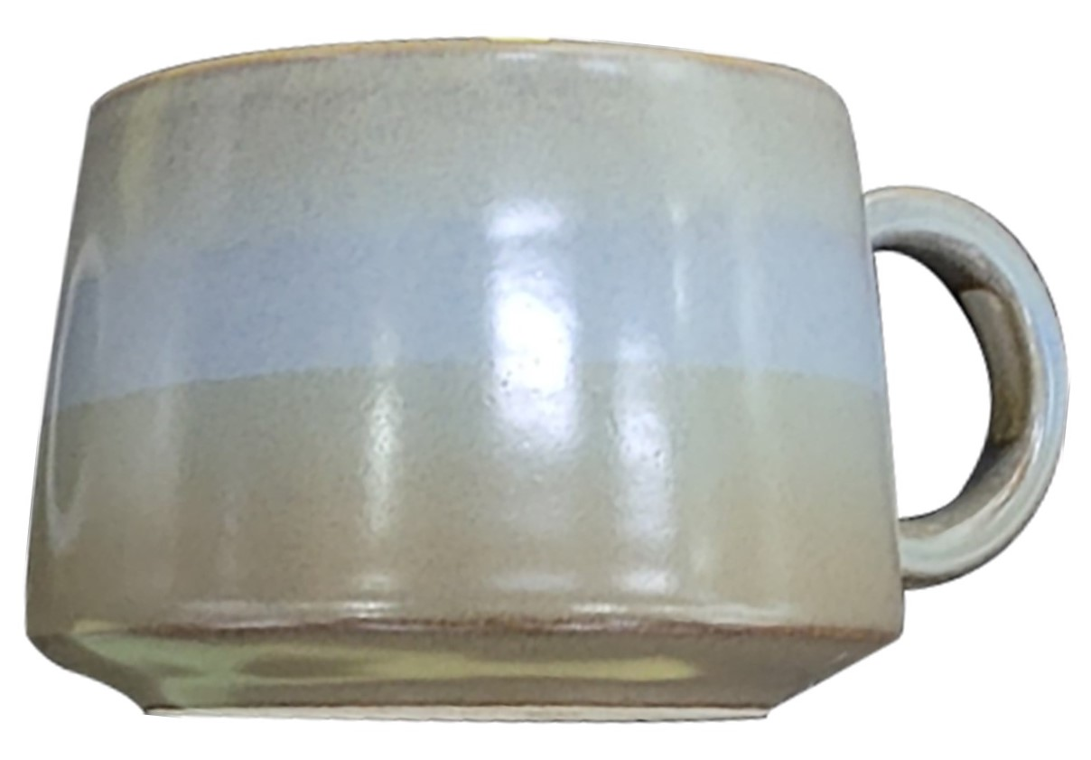 Изображение товара Кружка Stripes 420 мл из каменной керамики стильная и удобная