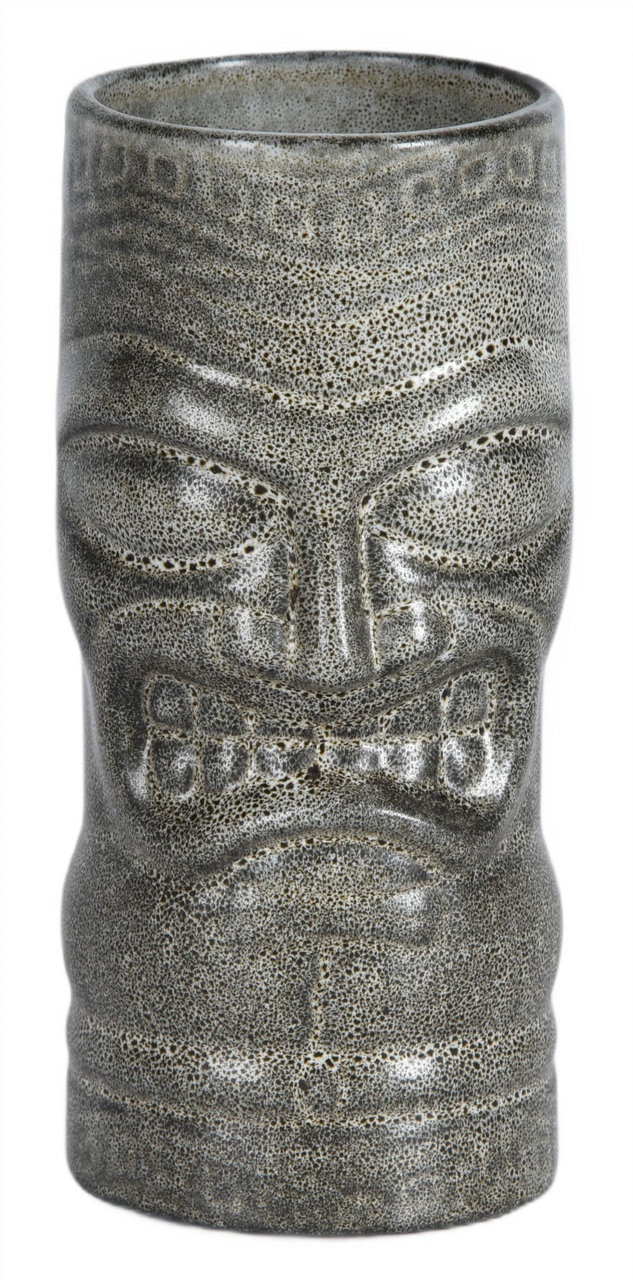 Изображение товара Кружка Тики серая 590мл каменная керамика микроволновка посудомоечная