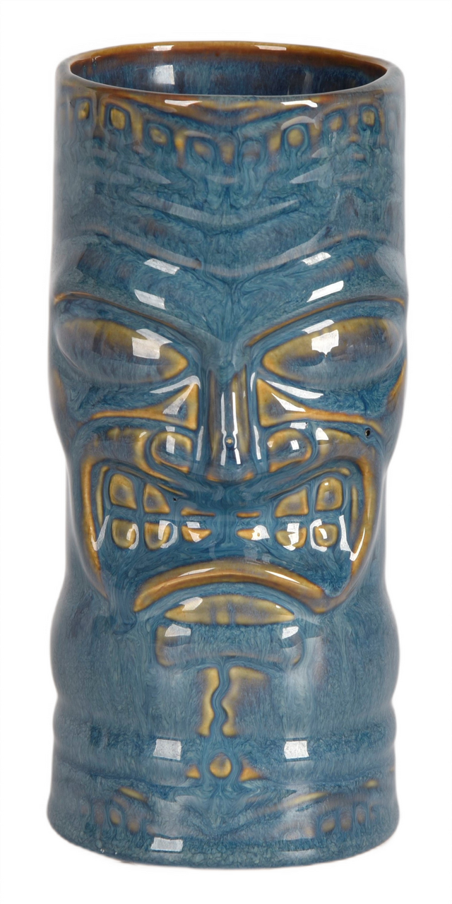 Изображение товара Кружка Тики синяя 590 мл каменная керамика для горячих напитков