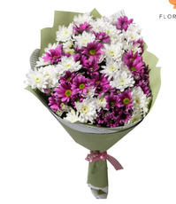 Букет моно Хризантема Florentika 11 стеблей