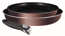 Набор сковород Tefal Ingenio Brown Handle Сковорода 24см + сковорода 28см + ручка