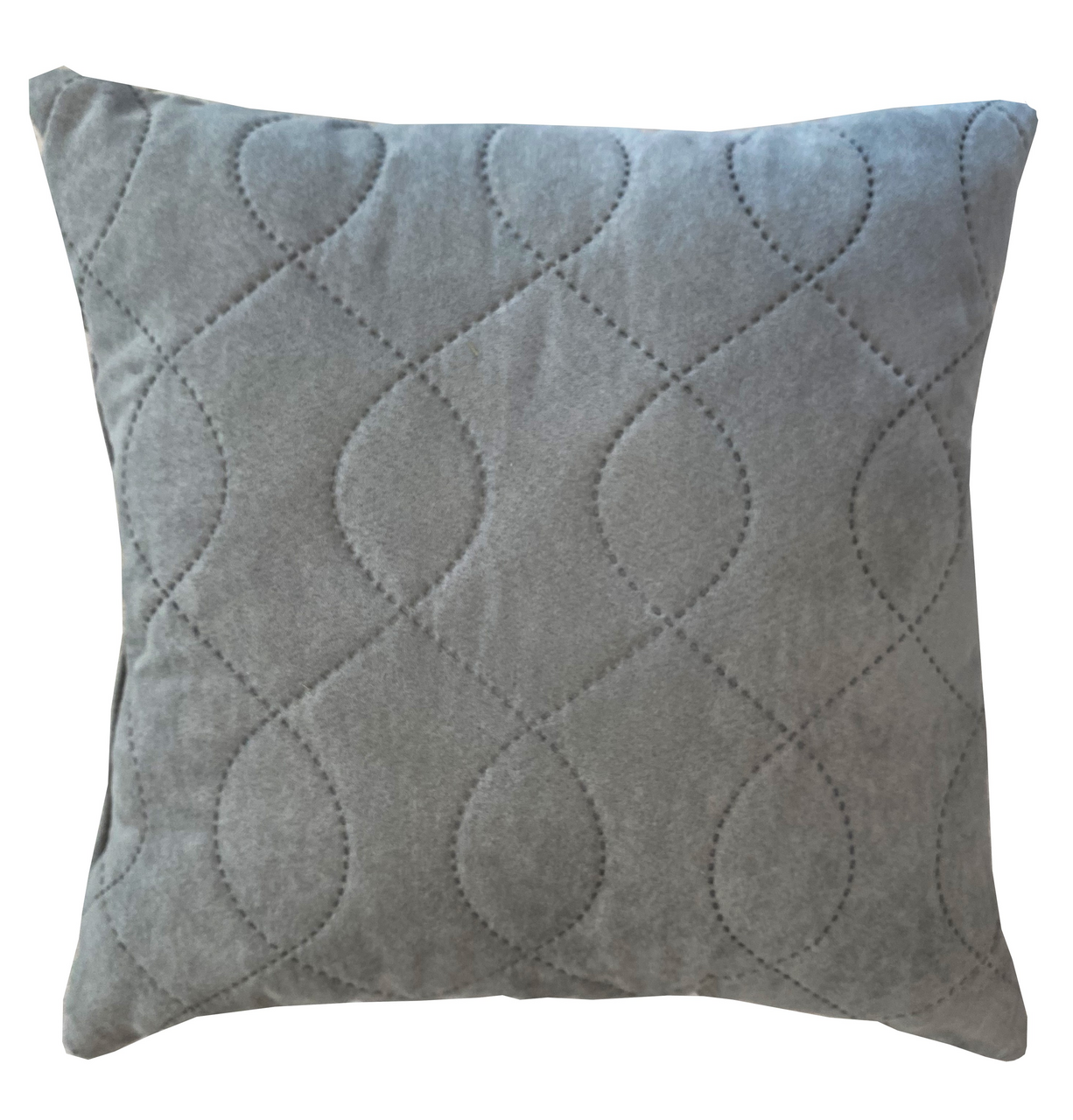 Подушка 23rd Avenue Ультрастеп серая замша, 45 x 45см