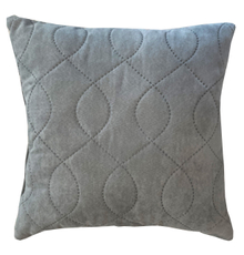 Подушка 23rd Avenue Ультрастеп серая замша, 45 x 45см