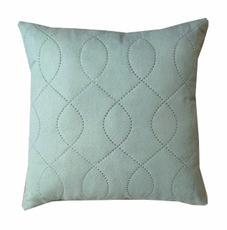 Подушка 23rd Avenue Ультрастеп нежно-зеленая замша, 45 x 45см