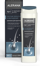 Шампунь Alerana 2в1 Против перхоти и выпадения волос мужской, 400мл
