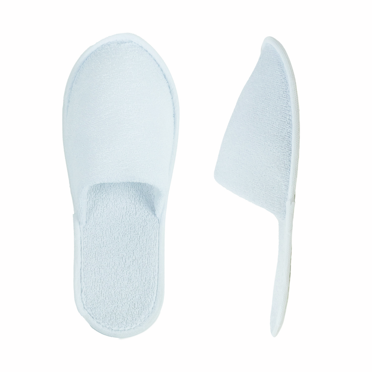 Тапочки SMZ Классик одноразовые махровые белые закрытые