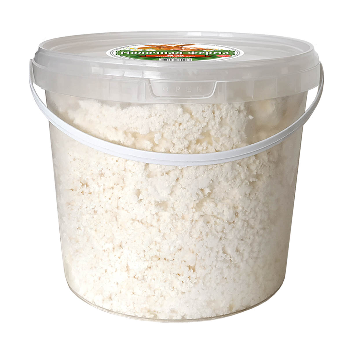 Продукт молоко-растительный Молочная ферма на творожной закваске №9, 4кг