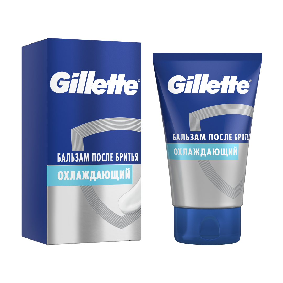 Изображение товара Бальзам после бритья Gillette охлаждающий, 100мл