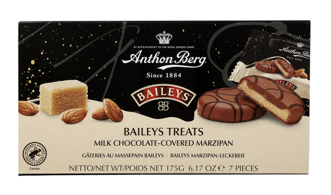 Набор шоколадных конфет Anthon Berg Baileys с марципаном, 175г